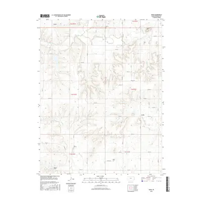 2015 Map of Xenia, 2015 Print