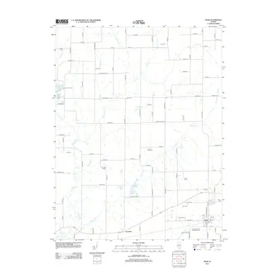 2012 Map of Xenia, 2012 Print