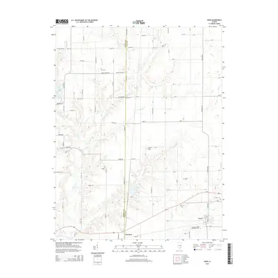 2015 Map of Xenia, 2015 Print