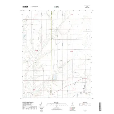 2018 Map of Xenia, 2018 Print