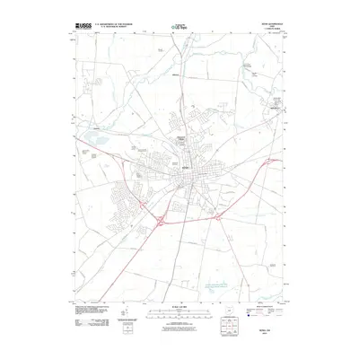 2010 Map of Xenia, 2010 Print