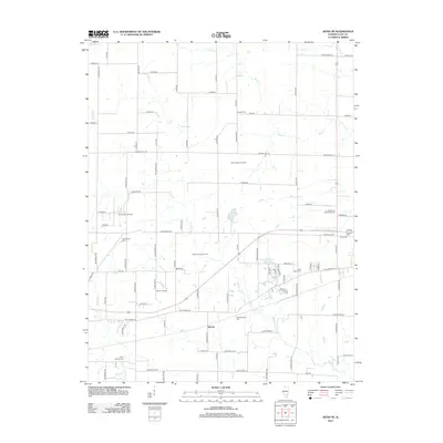 2012 Map of Xenia NE, 2012 Print