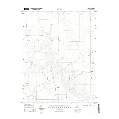 2015 Map of Xenia NE, 2015 Print