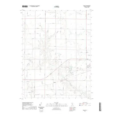 2021 Map of Xenia NE, 2021 Print