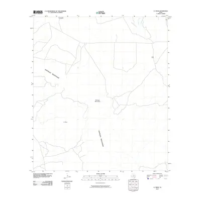 2010 Map of Y E Mesa, 2010 Print