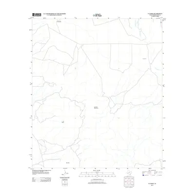 2013 Map of Y E Mesa, 2013 Print