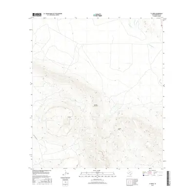 2016 Map of Y E Mesa, 2016 Print