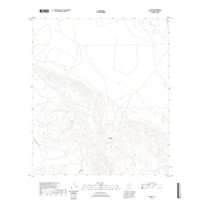2019 Map of Y E Mesa, 2019 Print
