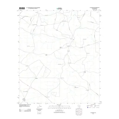 2012 Map of Y O Ranch, 2012 Print