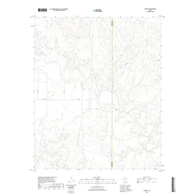 2019 Map of Y Ranch, 2019 Print