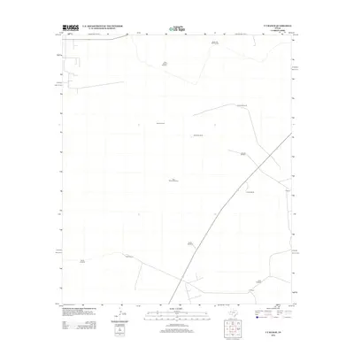 2012 Map of Y T Ranch, 2012 Print