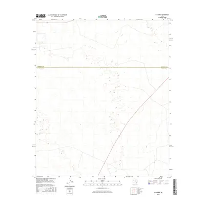 2016 Map of Y T Ranch, 2016 Print