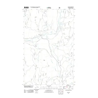 2011 Map of Yaak, 2011 Print