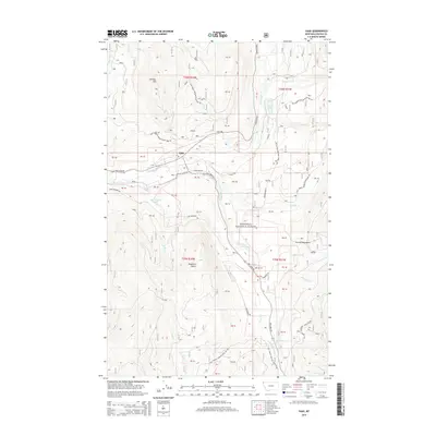 2014 Map of Yaak, 2014 Print