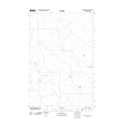 2011 Map of Yablonski Ranch, 2011 Print