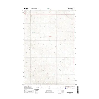 2014 Map of Yablonski Ranch, 2014 Print