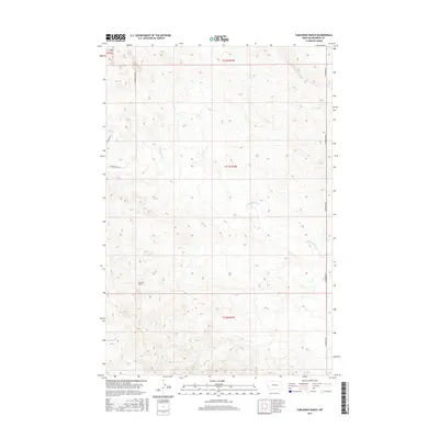 2017 Map of Yablonski Ranch, 2017 Print