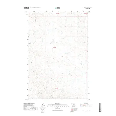 2020 Map of Yablonski Ranch, 2020 Print