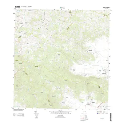 2013 Map of Yabucoa, 2013 Print