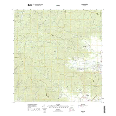 2018 Map of Yabucoa, 2018 Print