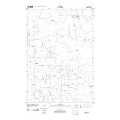 2011 Map of Yacolt, 2011 Print