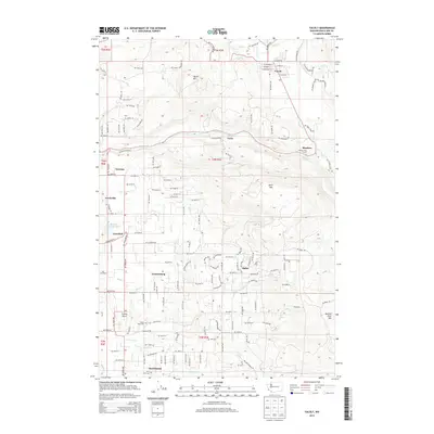 2013 Map of Yacolt, 2013 Print
