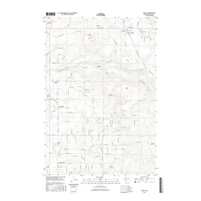 2017 Map of Yacolt, 2017 Print