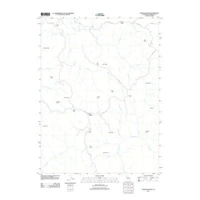 2012 Map of Yager Junction, 2012 Print