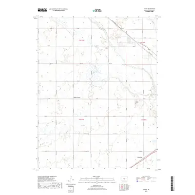 2018 Map of Yaggy, 2018 Print