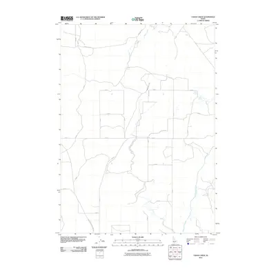 2010 Map of Yahoo Creek, 2010 Print
