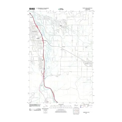 2011 Map of Yakima East, 2011 Print