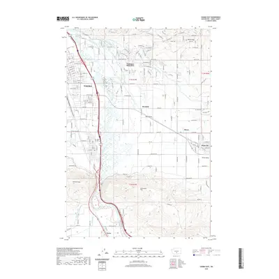 2020 Map of Yakima East, 2020 Print