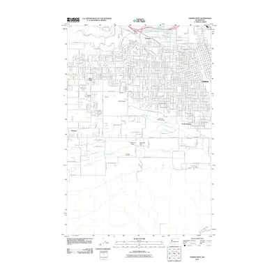 2011 Map of Yakima West, 2011 Print