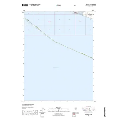 2017 Map of Yakutat A-2 SW, 2017 Print