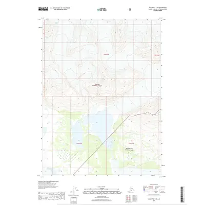 2017 Map of Yakutat B-1 NW, 2017 Print
