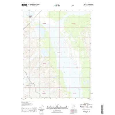 2017 Map of Yakutat B-1 SW, 2017 Print