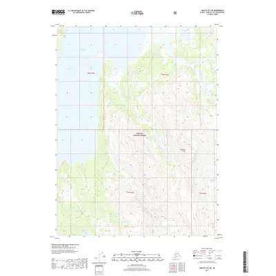 2017 Map of Yakutat B-3 NE, 2017 Print