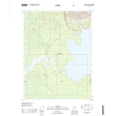 2017 Map of Yakutat B-3 NW, 2017 Print