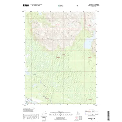 2017 Map of Yakutat B-3 SE, 2017 Print