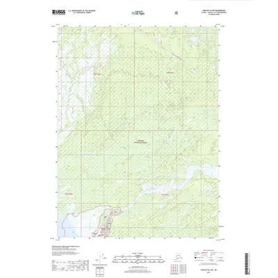 2017 Map of Yakutat B-4 NE, 2017 Print