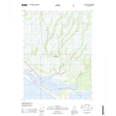 2017 Map of Yakutat B-4 NW, 2017 Print