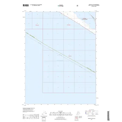2017 Map of Yakutat B-4 SW, 2017 Print