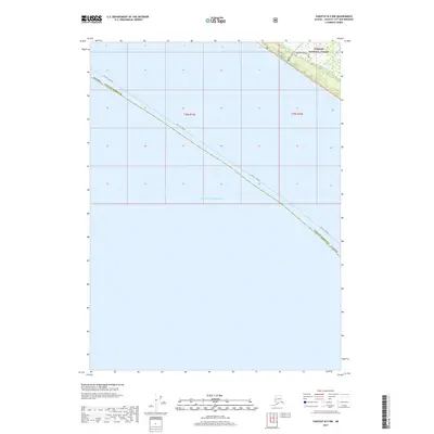 2017 Map of Yakutat B-5 NW, 2017 Print