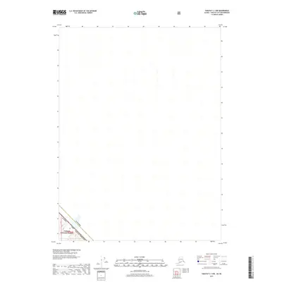 2017 Map of Yakutat C-1 NW, 2017 Print