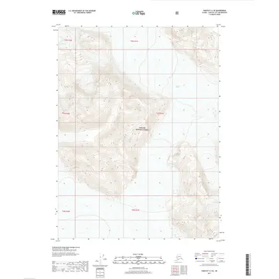 2017 Map of Yakutat C-2 SE, 2017 Print