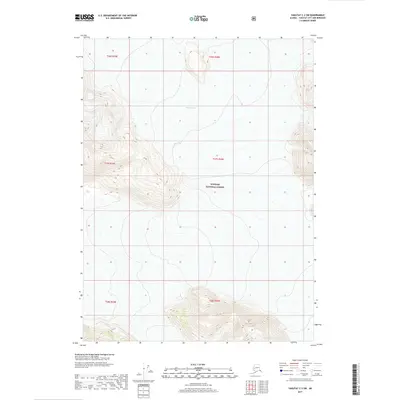 2017 Map of Yakutat C-2 SW, 2017 Print