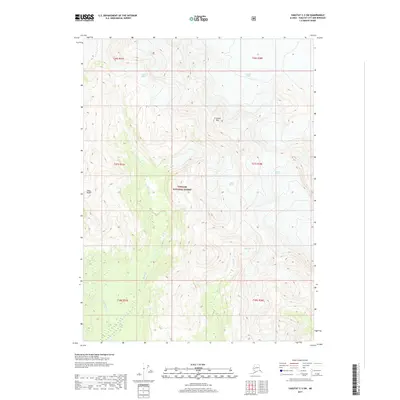 2017 Map of Yakutat C-3 SW, 2017 Print