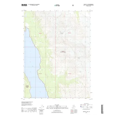 2017 Map of Yakutat C-4 NE, 2017 Print