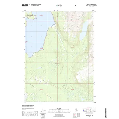 2017 Map of Yakutat C-4 SE, 2017 Print