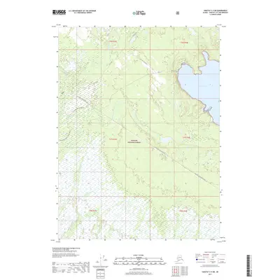 2017 Map of Yakutat C-4 SW, 2017 Print